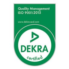 Quality Management ISO 9001 DEKRA certified
